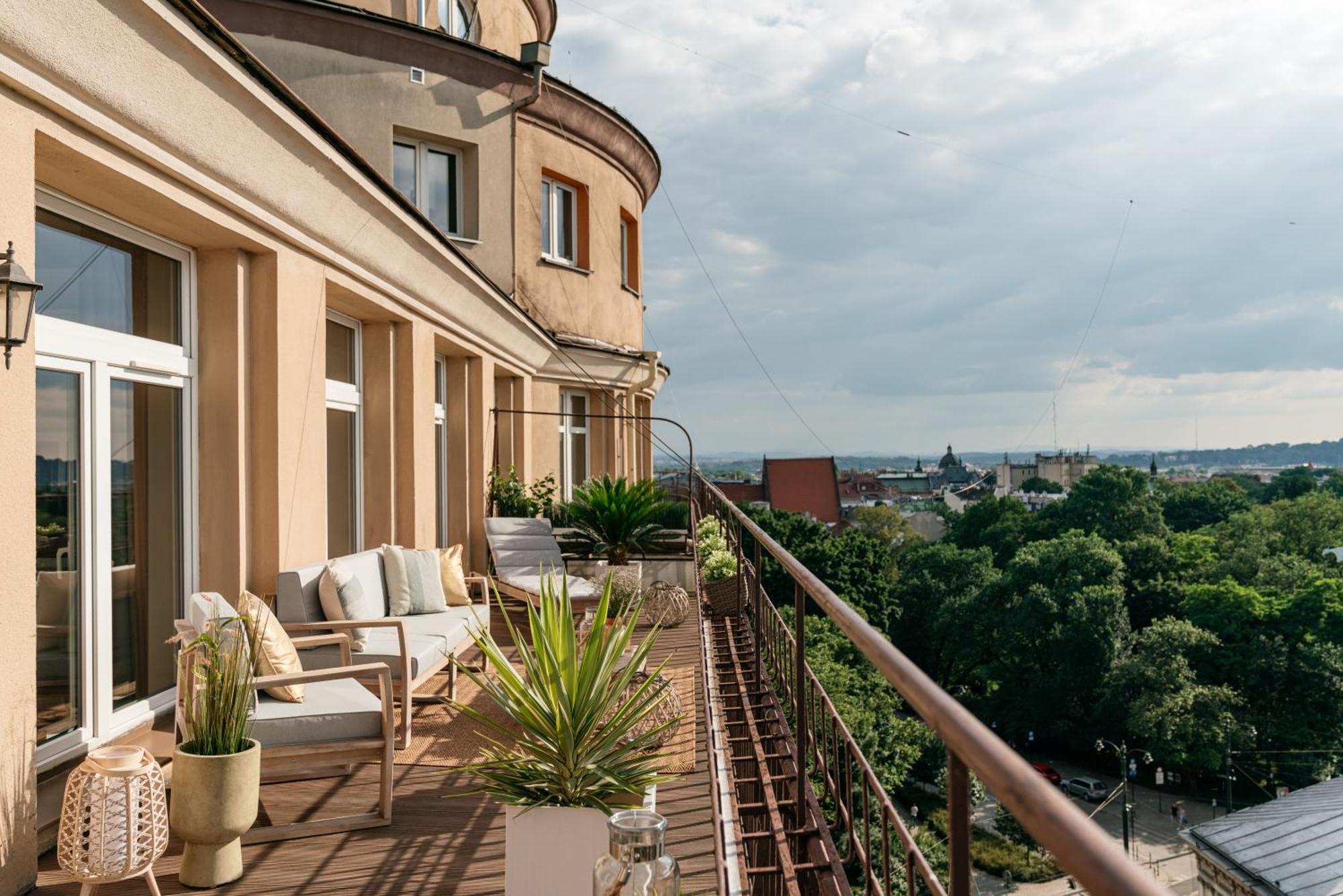 Penthouse Panorama - Loftaffair Lejlighed Kraków Eksteriør billede